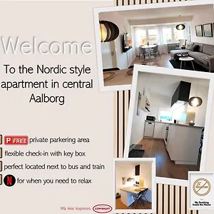 Nordic Style In Appartement Aalborg